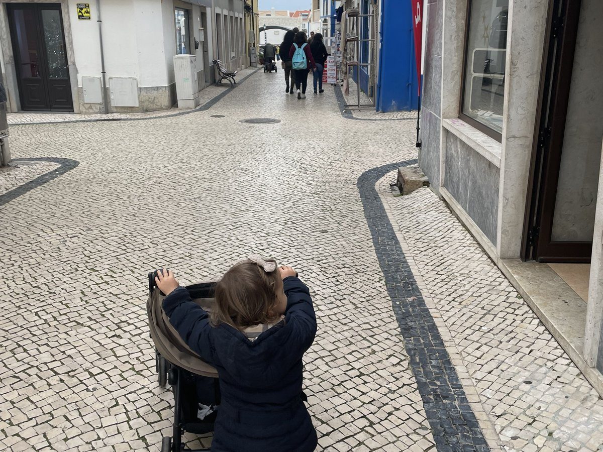 Premiers pas sur les pavés portugais