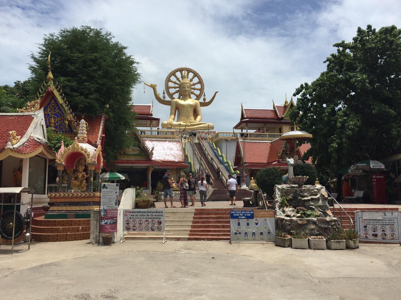 Le grand Bouddha doré de Koh Samui